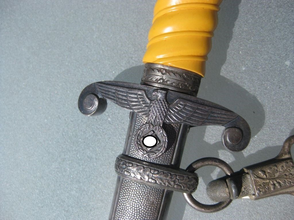 Offiziersdolch Dolch für Offiziere Heeresdolch Hersteller: Lüneschloss in Solingen Wehrmacht