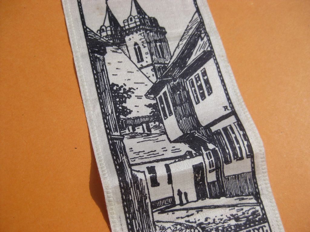 Original Vivatband Bad Salzelmen 1927 Salzstadt Schönebeck / Elbe / Magdeburg