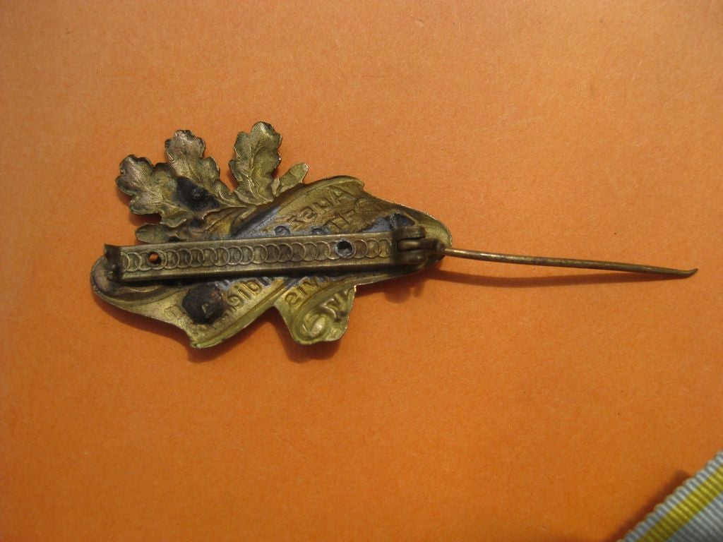 3er Ordensspange Eisernes Kreuz 1914 (EK2/14)  goldene Militär St. Heinrichs Orden Medaille Sachsen Kaiserreich Königreich 1.Weltkrieg