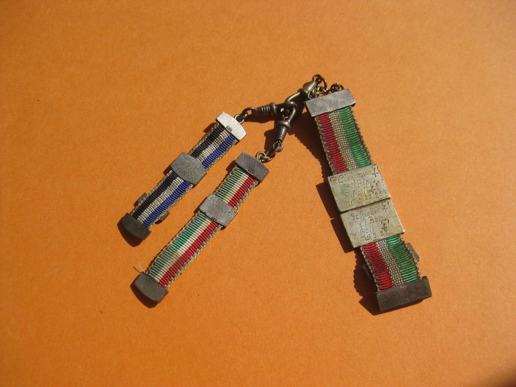 Studentika Patriotika Bierzipfel 800er echt Silber Studentenverbindung