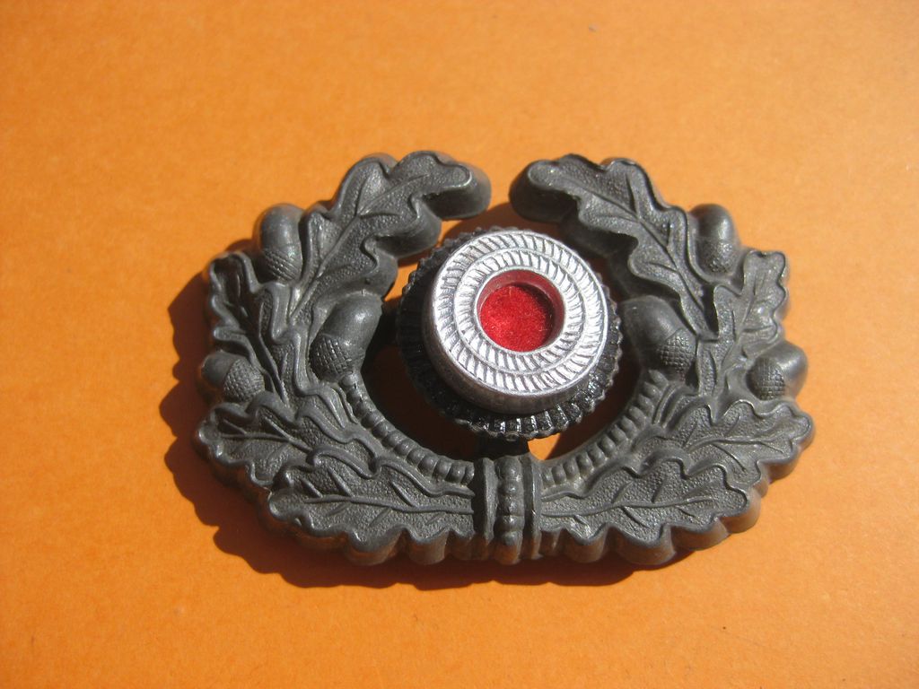 Set Kokarde mit Mützenkranz für Schirmmütze Heer Wehrmacht