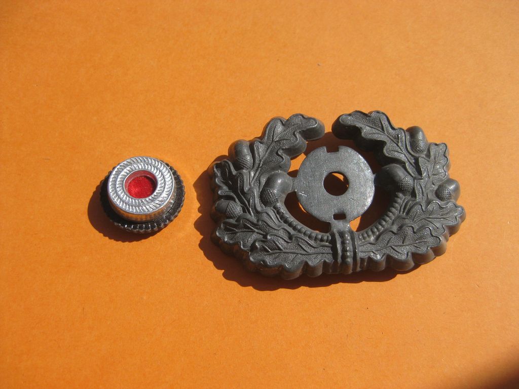 Set Kokarde mit Mützenkranz für Schirmmütze Heer Wehrmacht