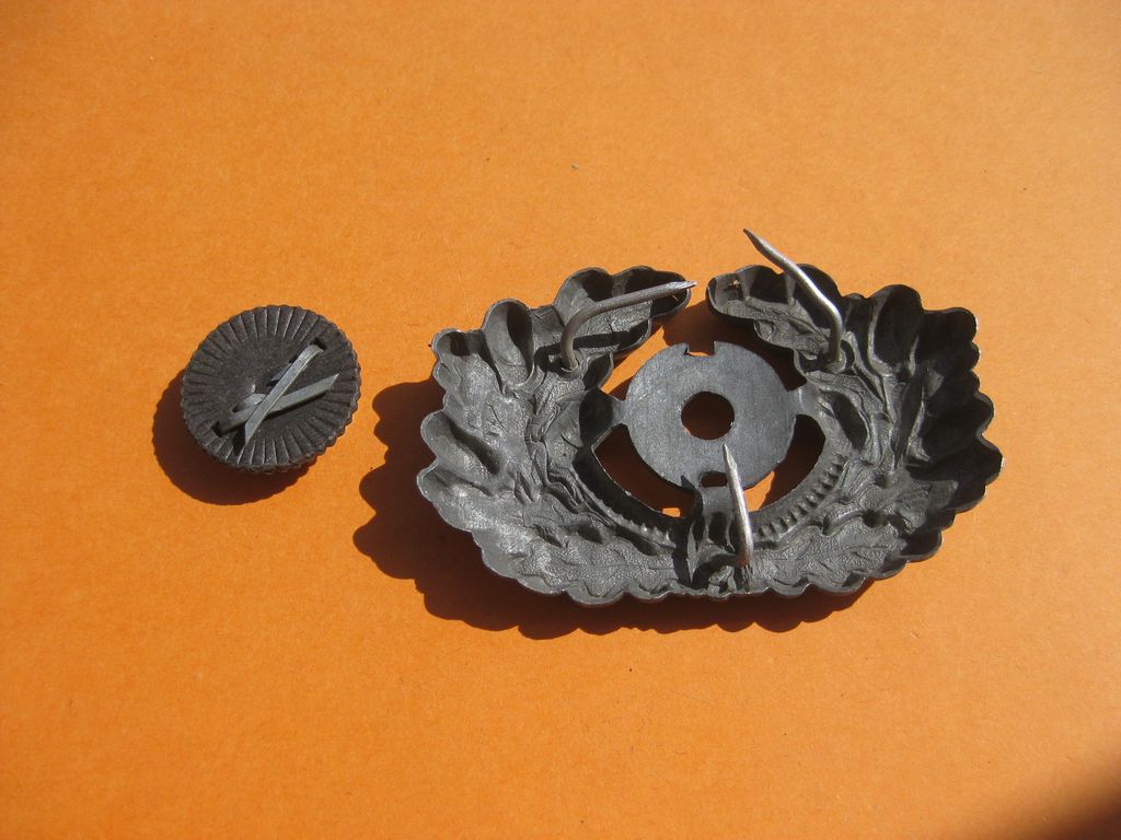 Set Kokarde mit Mützenkranz für Schirmmütze Heer Wehrmacht