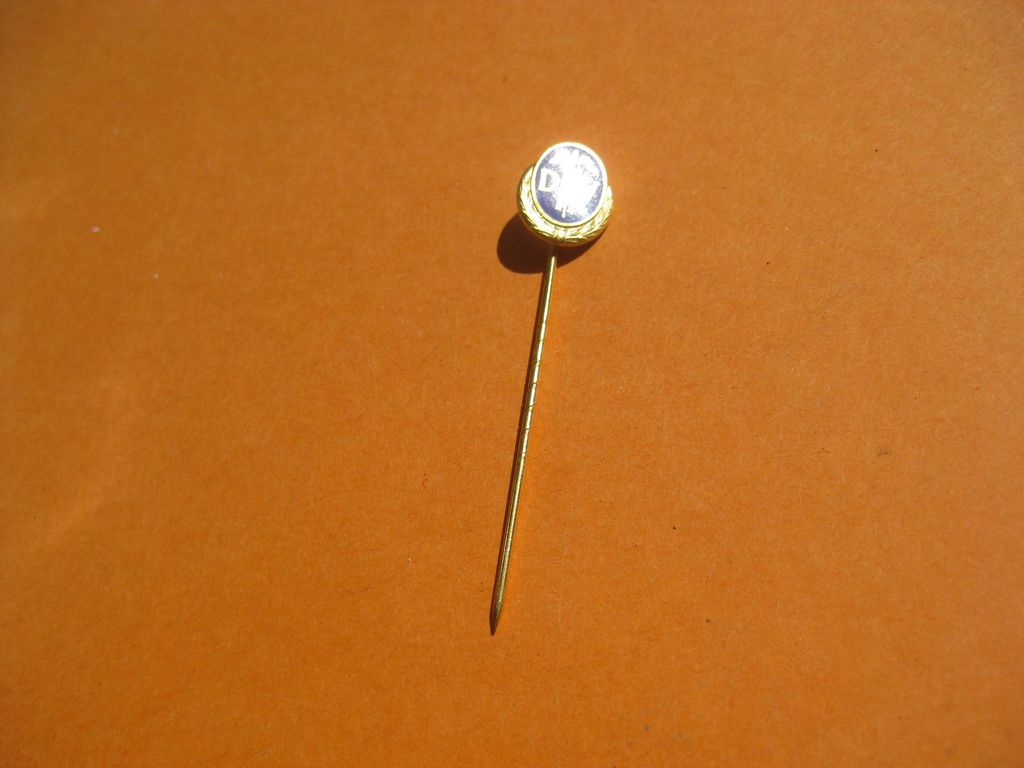 Sehr seltenes Mitgliedsabzeichen Deutscher  ( Deutschnationaler ) Handlungsgehilfenverband DHV GOLDENE EHRENNADEL Ehrenzeichen