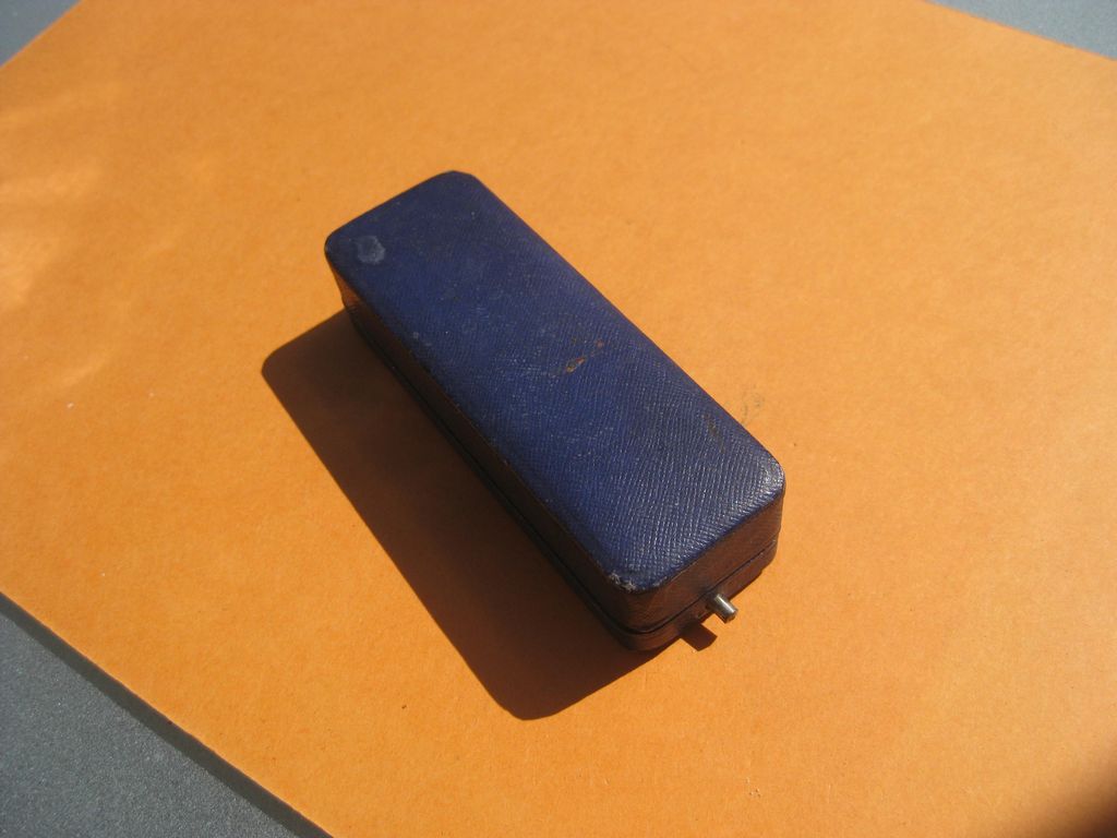 Seltenes Mitgliedsabzeichen Mitgliedsnadel von 1922 (!!) Alfred KRUPP AG ESSEN Jubiläumsabzeichen im Verleihungsetui