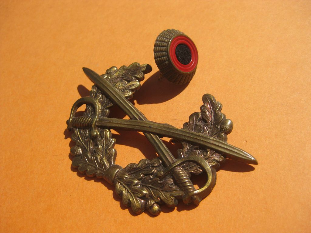 Bundeswehr Kokarde Mützenabzeichen zur Schirmmütze Offizier des Heeres BRD