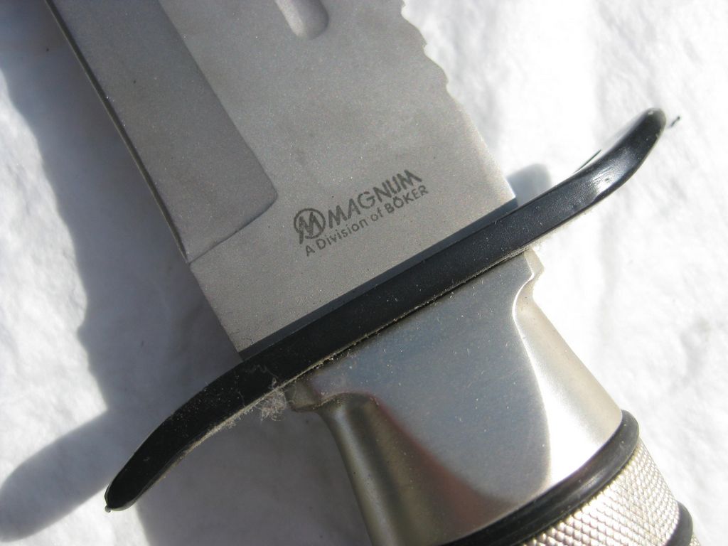 Blankwaffen Machete Dolch Haumesser Kampfmesser Nahkampfdolch Degen  Südamerika Nordamerika Kampfmesser Wurfmesser  Jagdmesser Sammelmesser Sammlermesser Sammlerstück Bowie unbekannt BÖKER MAGNUM