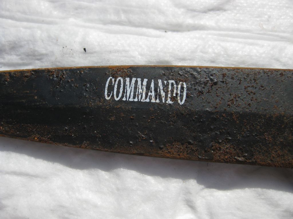 Blankwaffen COMMANDO Dolch Haumesser Kampfmesser Nahkampfdolch Degen Kampfmesser Wurfmesser Jagdmesser Sammelmesser Sammlermesser Sammlerstück Bowie unbekannt