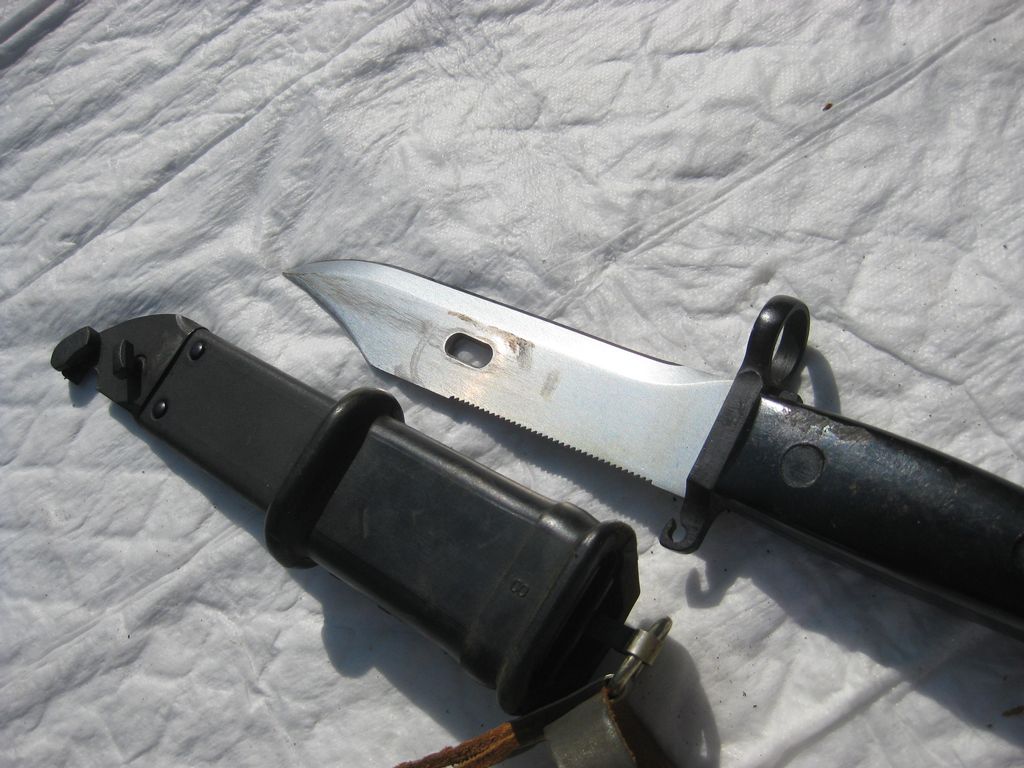 Blankwaffen russisches Russland Kalaschnikow Bajonett Bayonett Dolch Haumesser Kampfmesser Nahkampfdolch Degen Kampfmesser Wurfmesser Jagdmesser Sammelmesser Sammlermesser Sammlerstück Bowie unbekannt