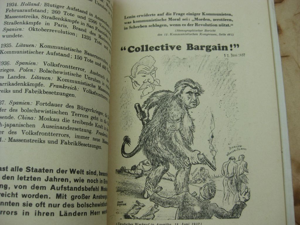 Buch Stalin im Blitzlicht der Presse und Karikatur DRESDEN 1941 Russland