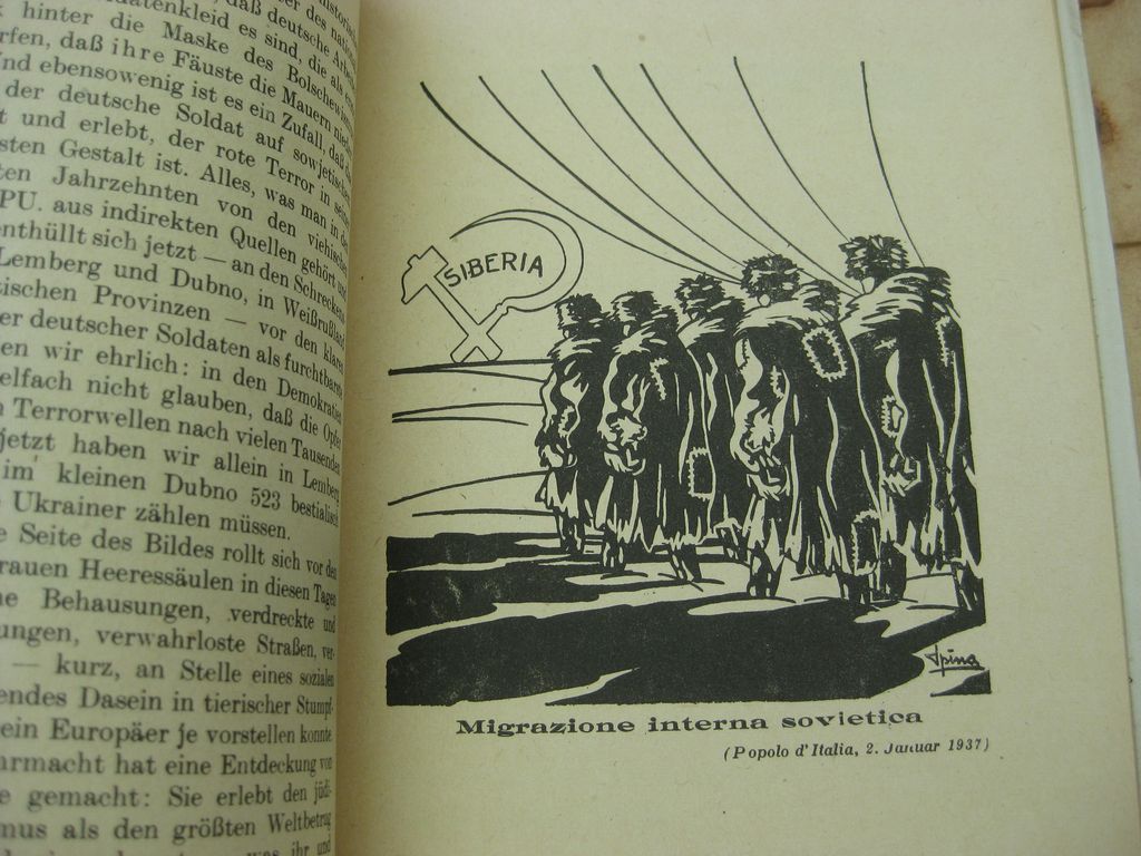 Buch Stalin im Blitzlicht der Presse und Karikatur DRESDEN 1941 Russland