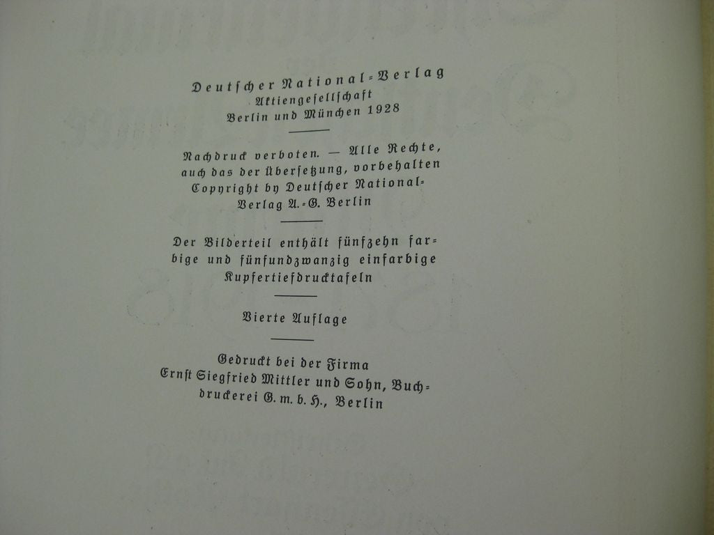 Buch Ehrendenkmal der deutschen Armee und Marine 1971 - 1914 EHRENAUSGABE von 1928