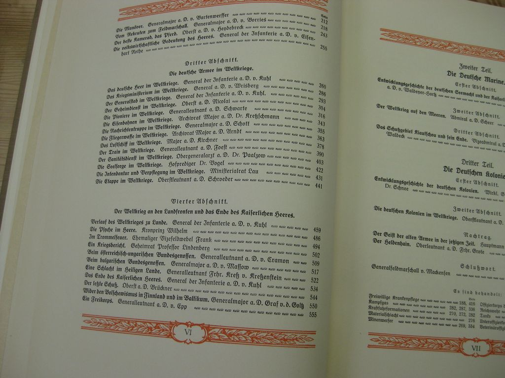 Buch Ehrendenkmal der deutschen Armee und Marine 1971 - 1914 EHRENAUSGABE von 1928