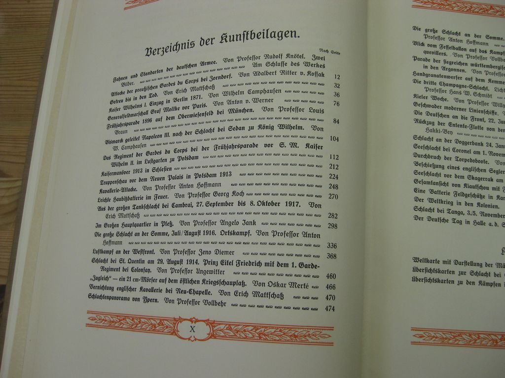 Buch Ehrendenkmal der deutschen Armee und Marine 1971 - 1914 EHRENAUSGABE von 1928