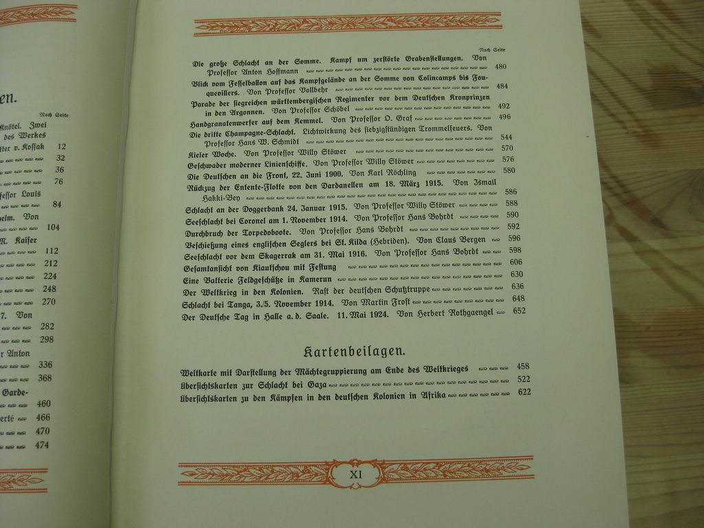 Buch Ehrendenkmal der deutschen Armee und Marine 1971 - 1914 EHRENAUSGABE von 1928