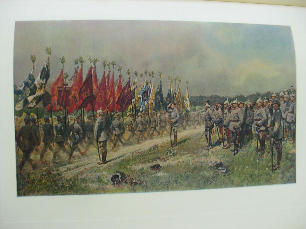 Buch Ehrendenkmal der deutschen Armee und Marine 1971 - 1914 EHRENAUSGABE von 1928