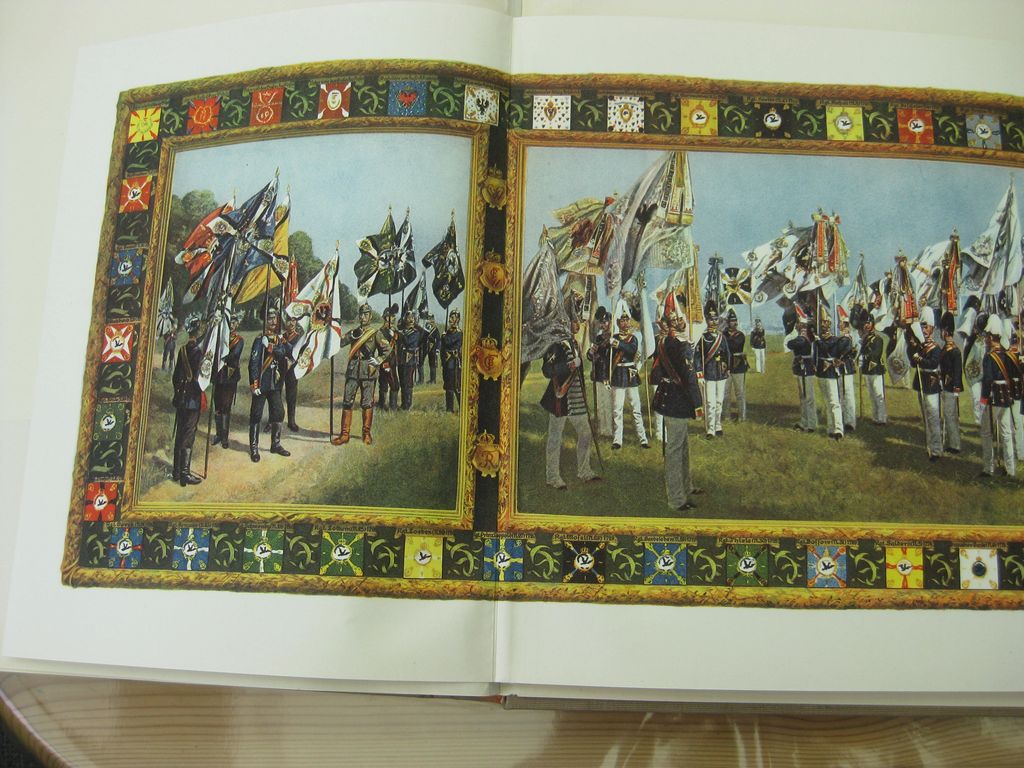 Buch Ehrendenkmal der deutschen Armee und Marine 1971 - 1914 EHRENAUSGABE von 1928