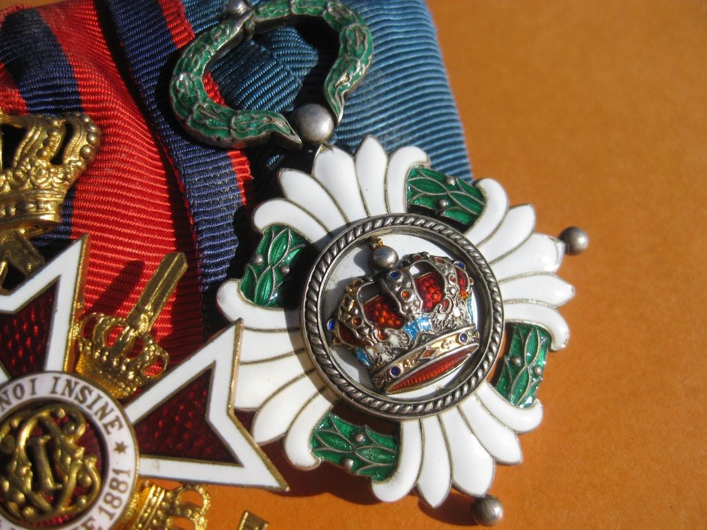 8er Ordensspange Eisernes Kreuz Orden Wehrmacht Ostmedaille Dienstauszeichnung HEER Rumänien Jugoslawien Ritterkreuz Offizierskreuz