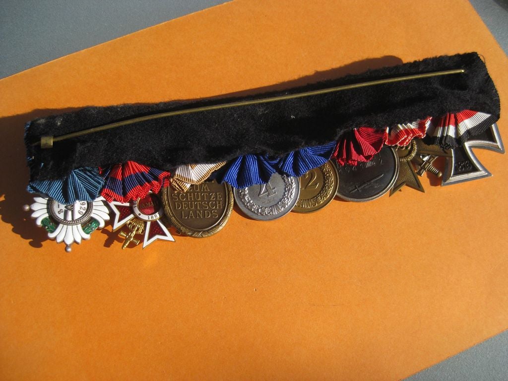 8er Ordensspange Eisernes Kreuz Orden Wehrmacht Ostmedaille Dienstauszeichnung HEER Rumänien Jugoslawien Ritterkreuz Offizierskreuz