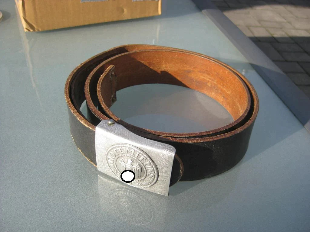 Koppelschloss für Mannschaften -Heer- Wehrmacht GOTT MIT UNS Aluminium