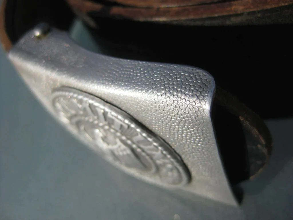 Koppelschloss für Mannschaften -Heer- Wehrmacht GOTT MIT UNS Aluminium