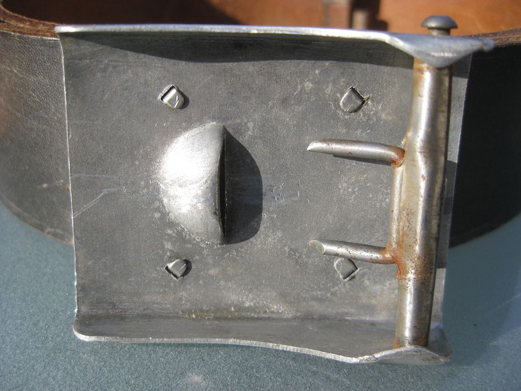 Koppelschloss für Mannschaften -Heer- Wehrmacht GOTT MIT UNS Aluminium