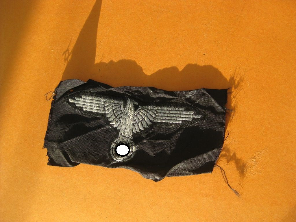 SS - Ärmeladler BEVO für Führer / Offiziere ungetragene Effekten der Schutzstaffel 1000% alt und ORIGINAL Waffen-SS Martin Harnack