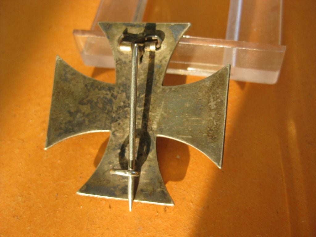 Eisernes Kreuz 1.Klasse von 1914 (EK1/14) im Verleihungsetui unbekannter Hersteller Orden Kaiserreich Deutschland