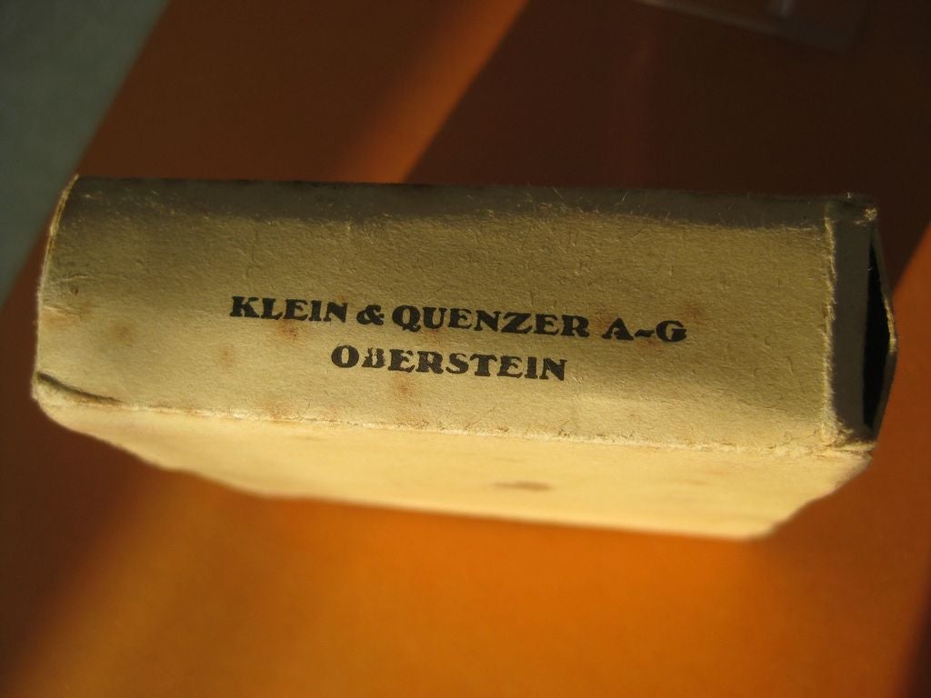 Eisernes Kreuz 1.Klasse Hersteller: Klein &amp; Quenzer AG / Oberstein ÜBERKARTON und Verleihungsetui  (EK1) Orden Wehrmacht