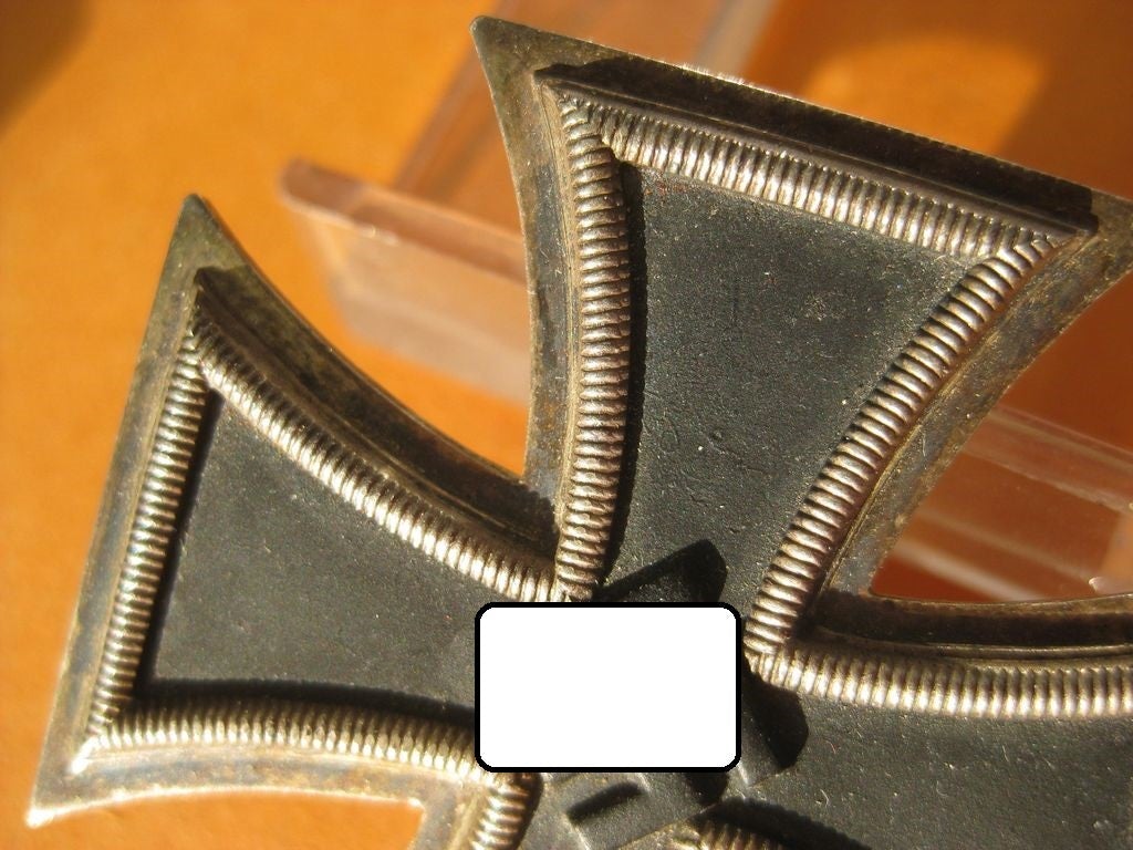 Eisernes Kreuz 1.Klasse Hersteller: Klein &amp; Quenzer AG / Oberstein ÜBERKARTON und Verleihungsetui  (EK1) Orden Wehrmacht