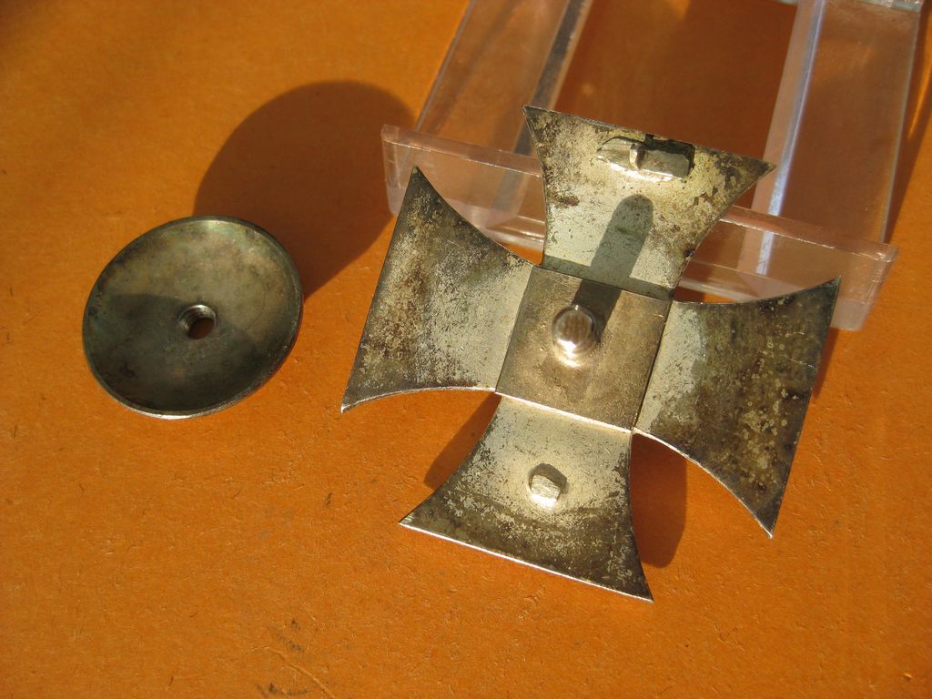 Eisernes Kreuz 1.Klasse 1939 (EK1/39) mit RUSSISCHER SCHRAUBSCHEIBE !!! Martin Harnack