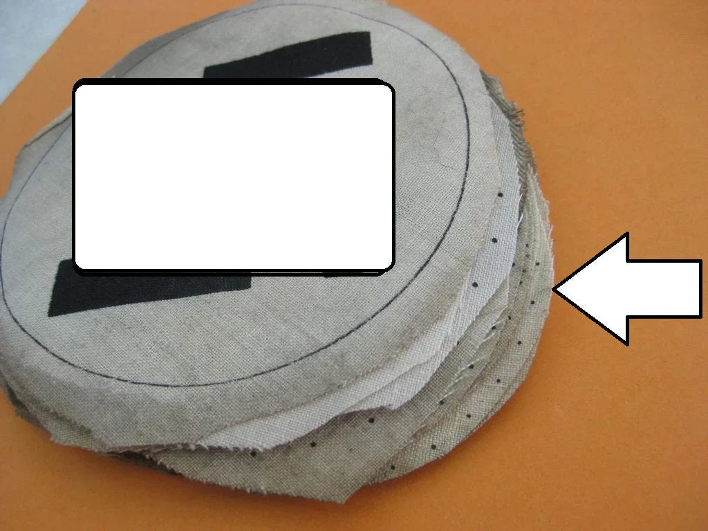 100% alt und ORIGINAL Hakenkreuzauflage für die verschiedenen NSDAP Armbinde Partei SS etc etc