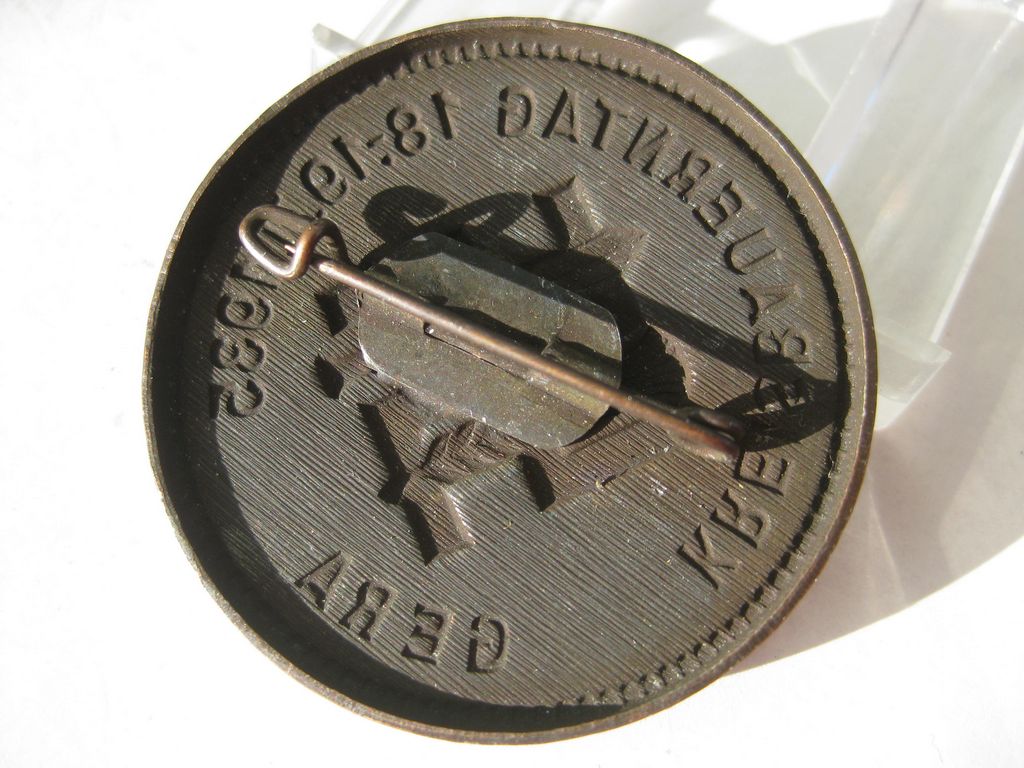 Abzeichen Kreisbauerntag Gera 1935 Volkswohlfahrt Reichsnährstand Thüringen