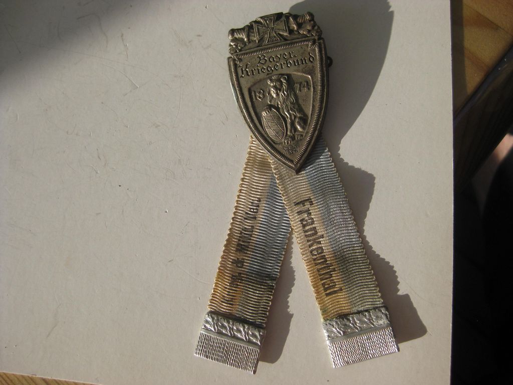 Bayern Kriegerbund  Militärverein FRANKENTHAL 1874
