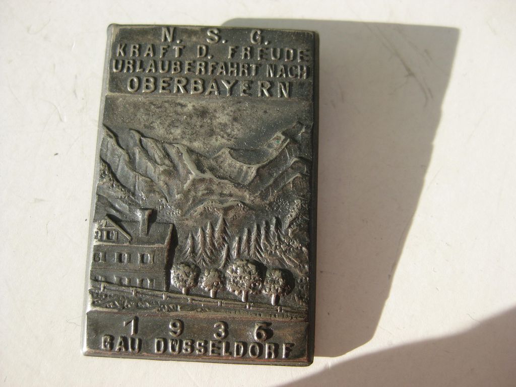 KdF Fahrt nach Oberbayern 1935 Gau Düsseldorf  NSG