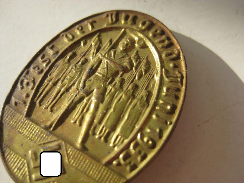 Veranstaltungsabzeichen Treffabzeichen Hitlerjugend (HJ) Abzeichen 1933