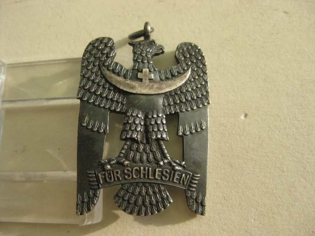 Schlesischer Adler 2.Klasse schlesisches Bewährungsabzeichen FREIKORPS GODET in Berlin !!!