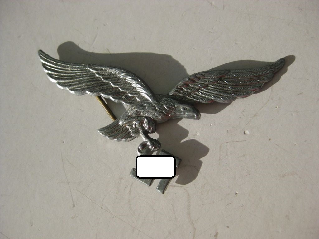 Mützenadler Effekten für Luftwaffenmütze der Luftwaffe / Wehrmacht Luftwaffenadler