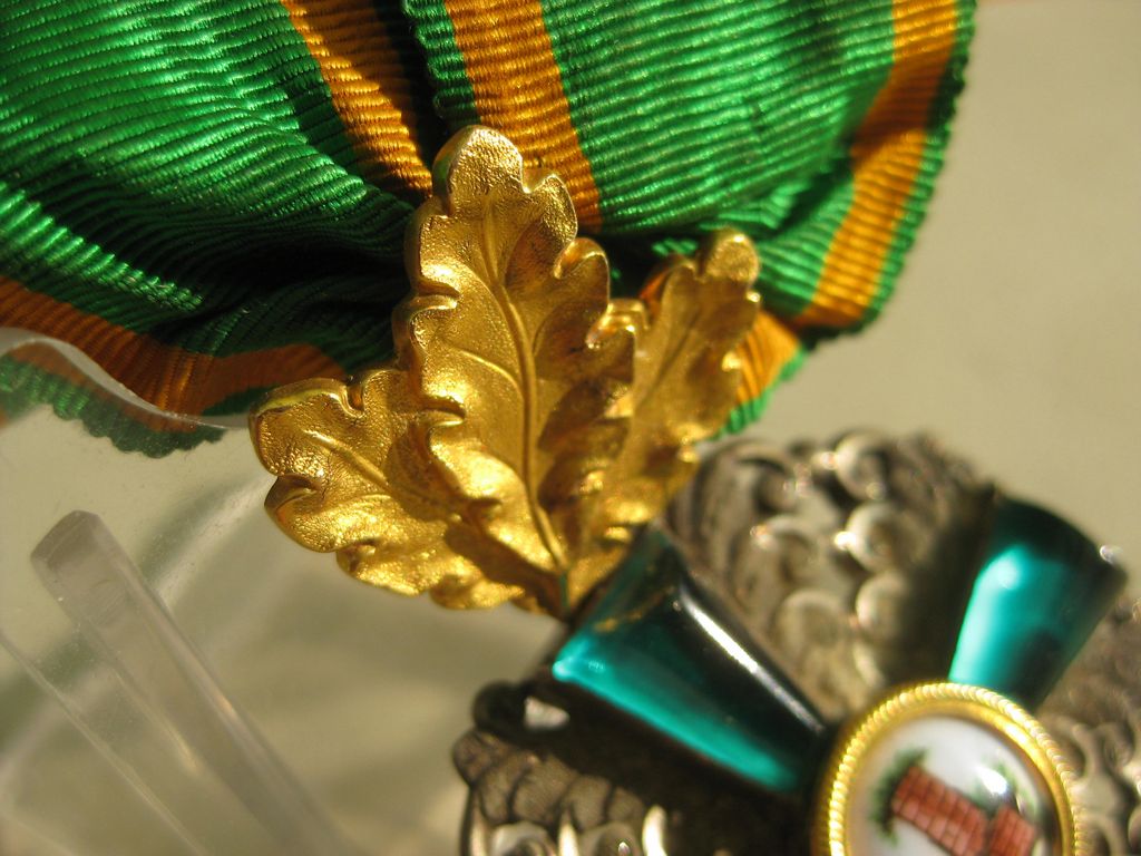 Baden Ritterkreuz 2.Klasse mit goldenem Eichenlaub vom Zähringer Löwen Ehrenzeichen Auszeichnung Kaiserreich