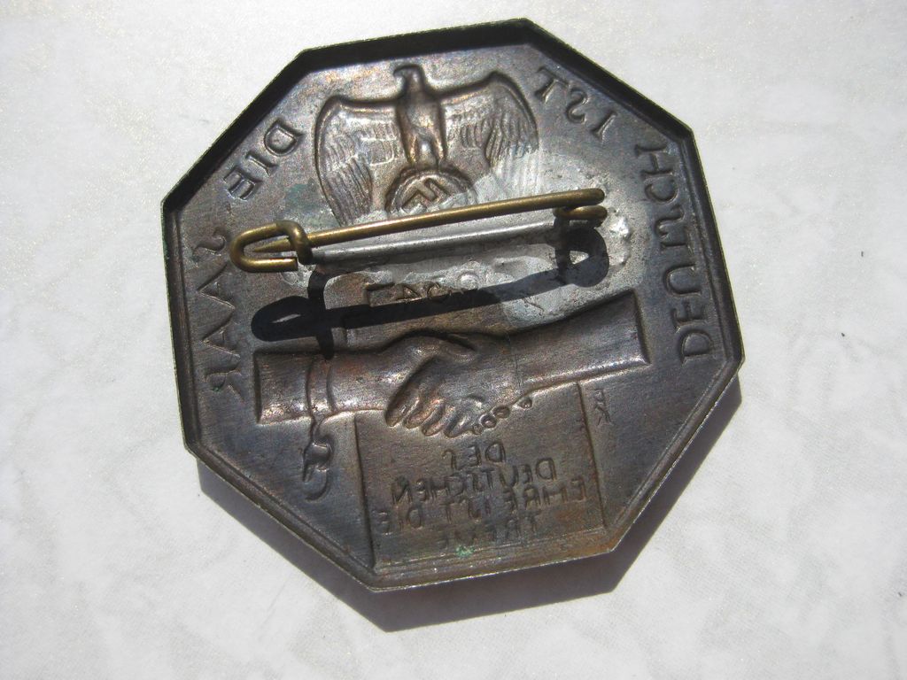 Abzeichen Deutsch ist die Saar 1934