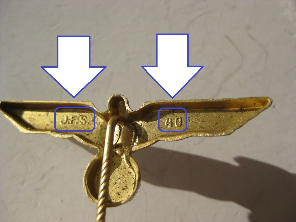 Mützenadler Metalladler und Kokarde für die Schirmmütze / Tellermütze / Matrosenmütze