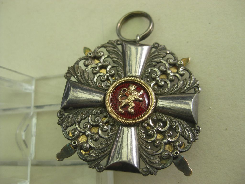 Baden Ritterkreuz 2.Klasse mit Schwertern vom Zähringer Löwen Ehrenzeichen Auszeichnung Kaiserreich