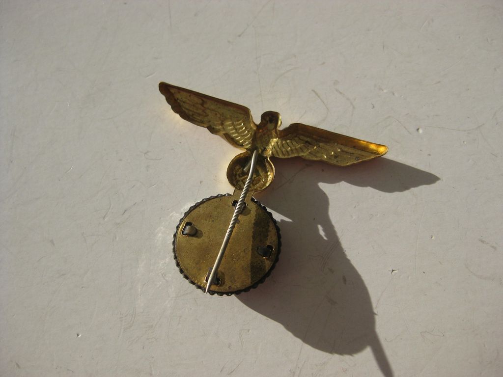 Kriegsmarine Mützenadler Metalladler und Kokarde für die Schirmmütze / Tellermütze / Matrosenmütze Mint Condition