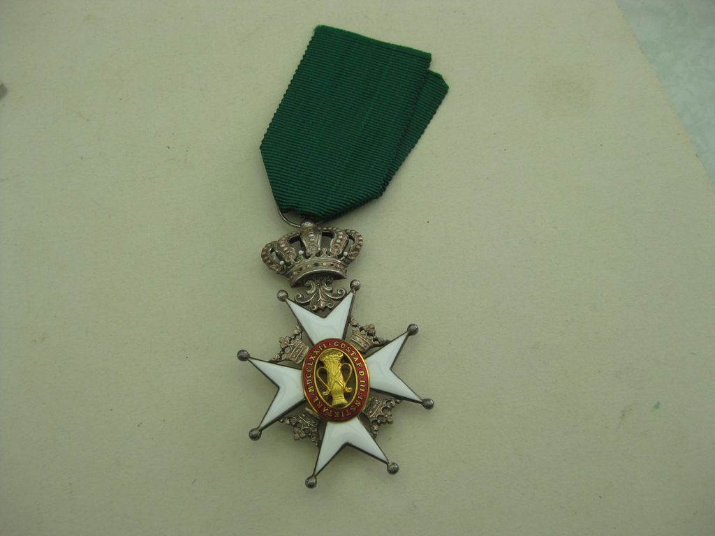 Orden Ehrenzeichen SCHWEDEN Wasaorden Ritterzeichen 2.Klasse Ritterkreuz