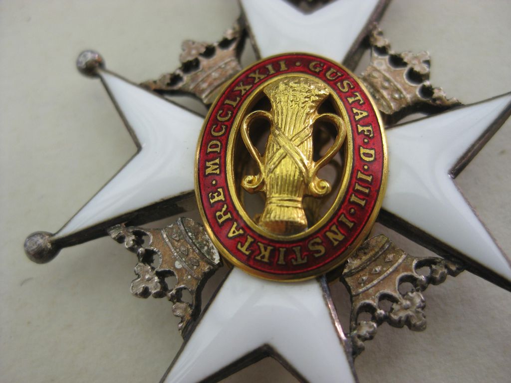 Orden Ehrenzeichen SCHWEDEN Wasaorden Ritterzeichen 2.Klasse Ritterkreuz