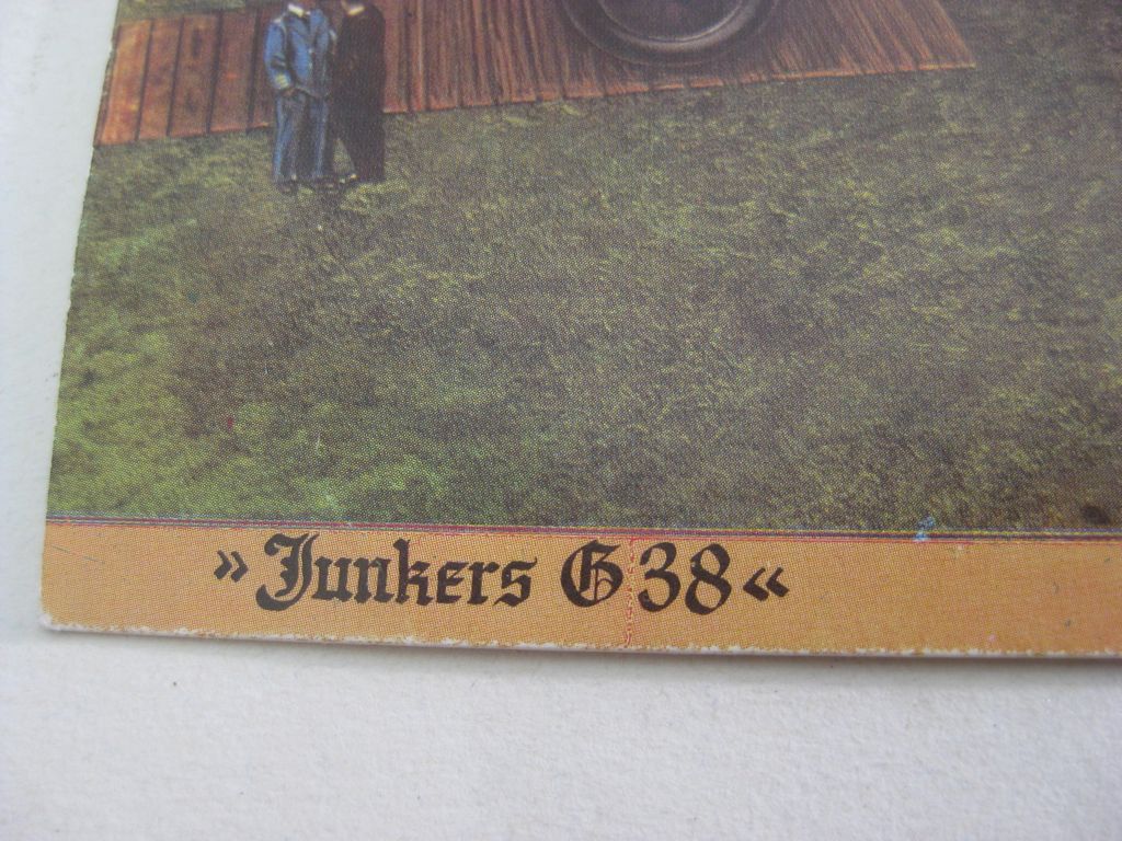 Postkarte Ansichtskarte  3.Reich Flugzeug Luftfahrt Junkers G38