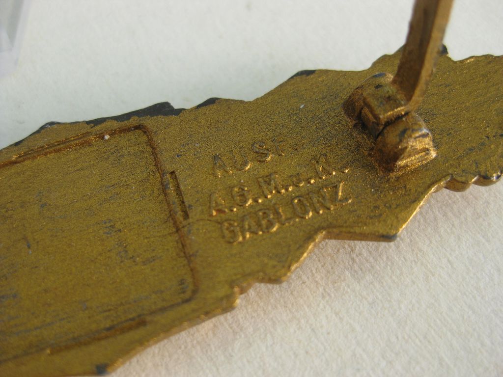 Nahkampfspange in Gold - FRONTFERTIGUNG -