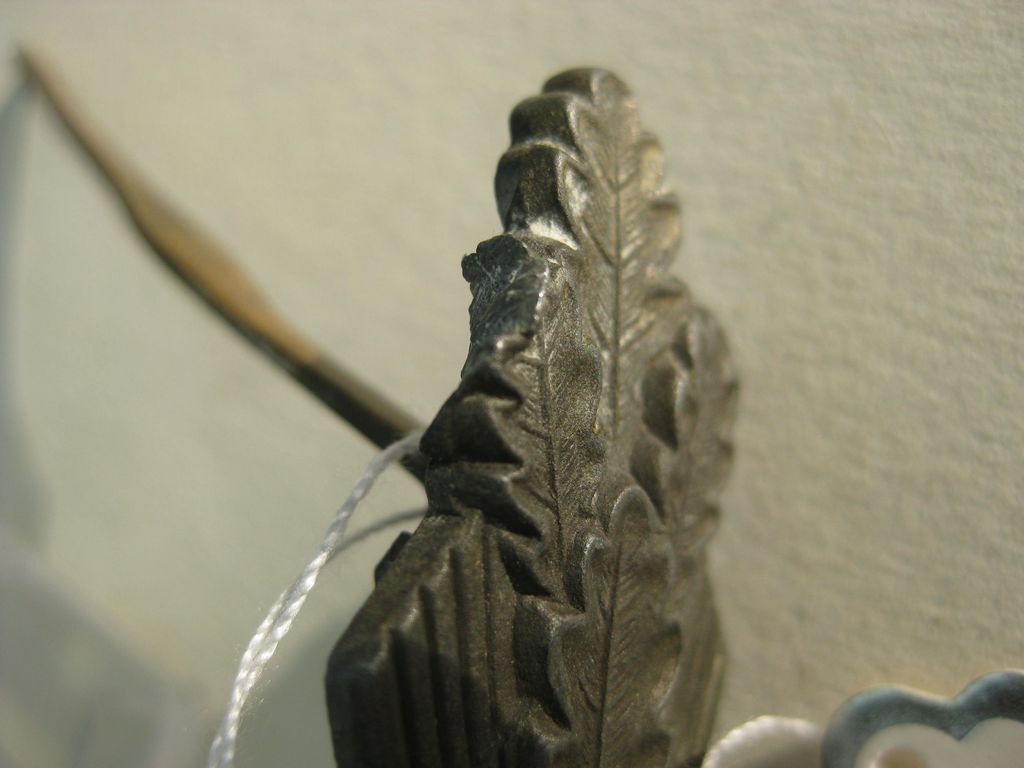 Nahkampfspange in Bronze mit FRONTSCHADEN Orden Wehrmacht aus dem Besitz von Martin Harnack