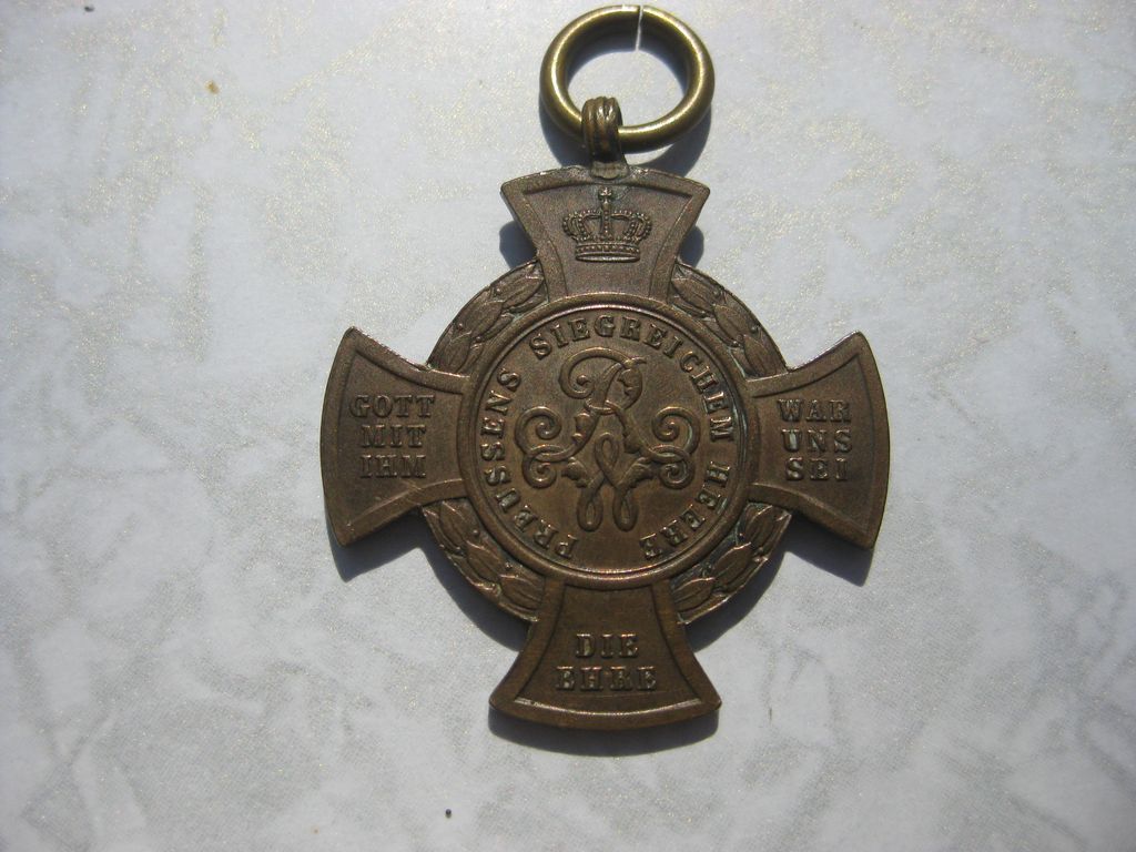 Medaille KDM Kriegsdenkmünze für Kämpfer Königgrätz 1866