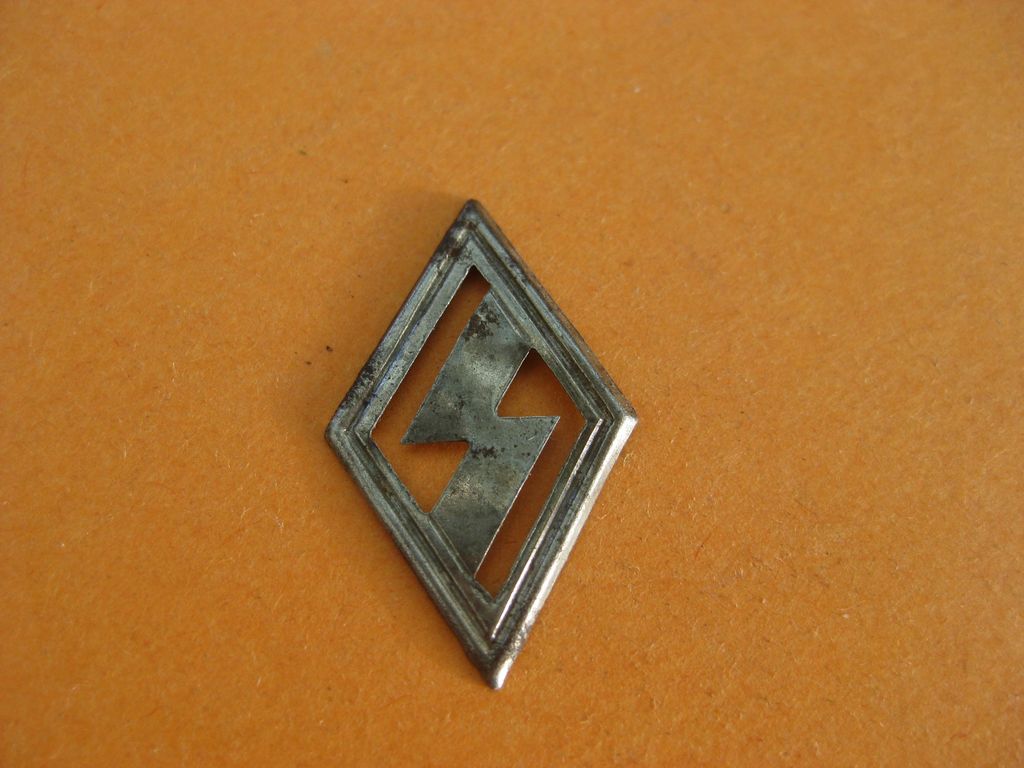 Hitlerjugend (HJ) - Mitgliedsabzeichen - Deutsches Jungvolk DJ 3.Reich